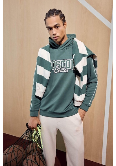 Defacto Defactofit Nba Boston Celtics Boxy Fit Kapüşonlu Modal Sweatshirt E8948ax25augn756 Yeşil-gn756 Defacto Defactofit Nba Boston Celtics Boxy Fit Kapüşonlu Modal Sweatshirt E8948ax25augn756 Yeşil-gn756