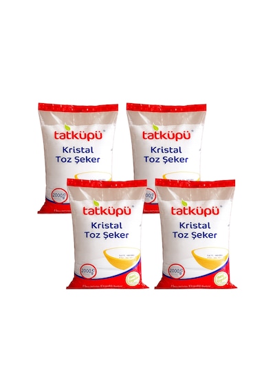 Tatküpü Toz Şeker 2 Kg X 4 Adet