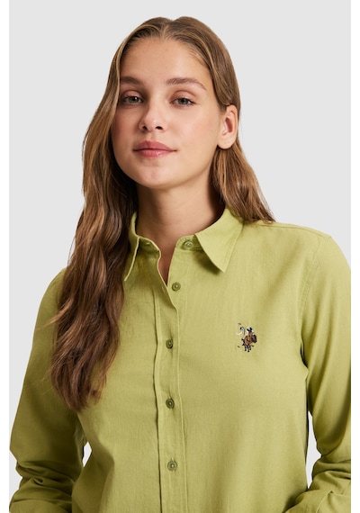 U.s. Polo Assn. Kadın Çağla Gömlek Basic 50320204-vr016 Cagla
