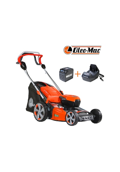 Oleo-Mac Gi 48 T Şanzımanlı Şarjlı 5.0Ah Akülü Çim Biçme Makinesi