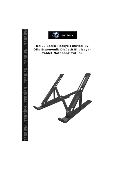 Delux Serisi Hediye Fikirleri Ev Ofis Ergonomik Dizüstü Bilgisayar Tablet Notebook Tutucu