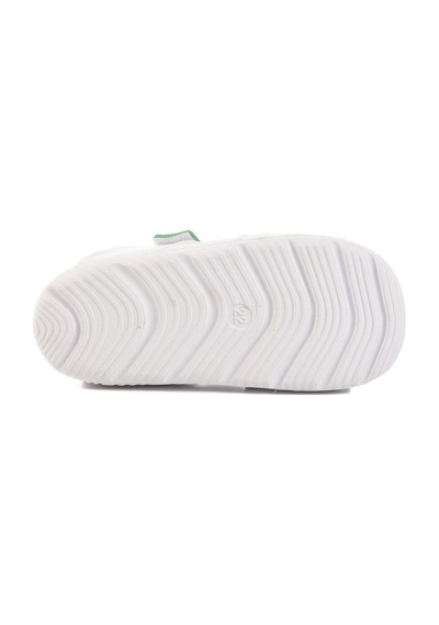 United Colors Of Benetton Beyaz Cırtlı Kız Bebek Sandalet Bn-1252 B