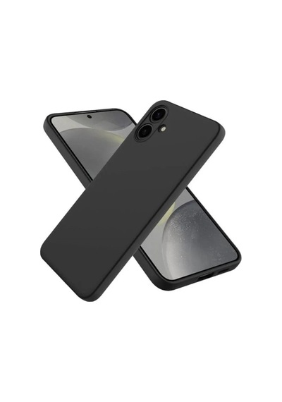 Newface Samsung Galaxy A06 Kılıf First Silikon - Siyah