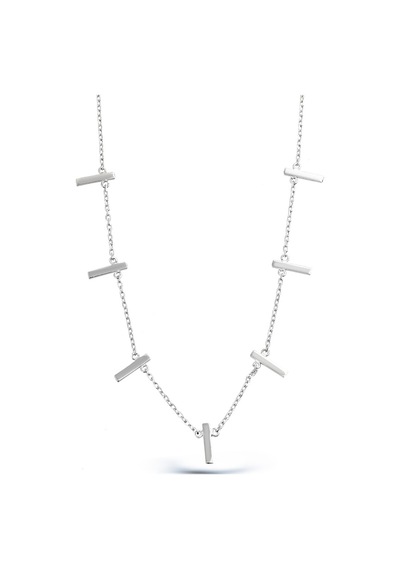 Argentum Concept - Çubuklu Gümüş Tasma Kolye (380431701)