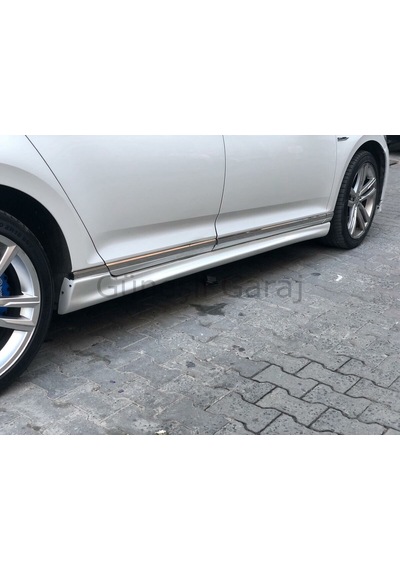 Passat B8 2014 - Sonrası Uyumlu Yan Marşpiyel Plastik