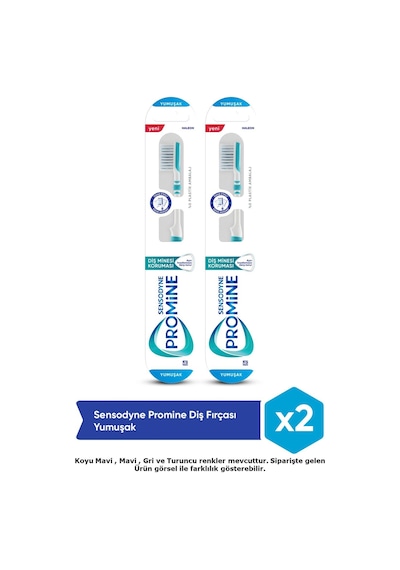Sensodyne Promine Diş Fırçası Yumuşak 2'li