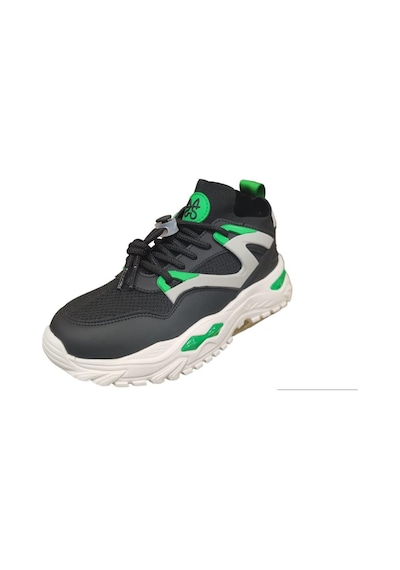 M.P Guja 23y680 İthal Taban Unisex Çocuk Spor Ayakkabı Siyah