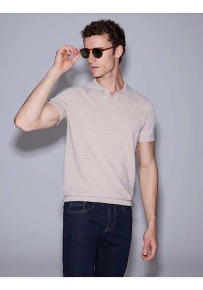 Pierre Cardin Erkek Bej Kazak /triko 50320799-vr011