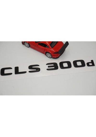 CLS 300d Bagaj Parlak Siyah ABS 3M 3D Yazı Logo