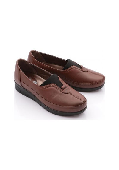 Dgn 1002 Kadın Comfort Ayakkabi Taba