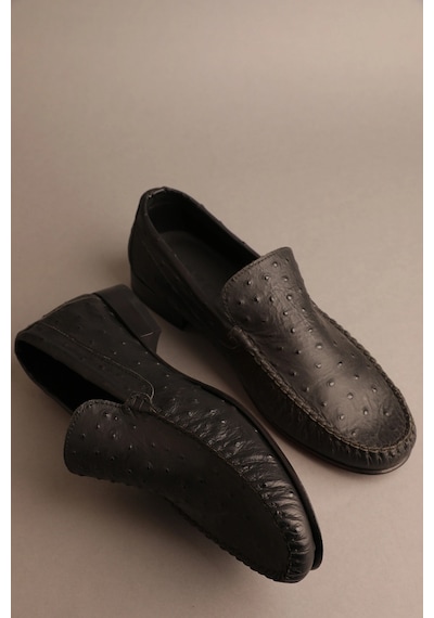 Gondol Erkek Hakiki Deri Klasik Loafer Siyah 40 Ttx.20123 Çok Renkli
