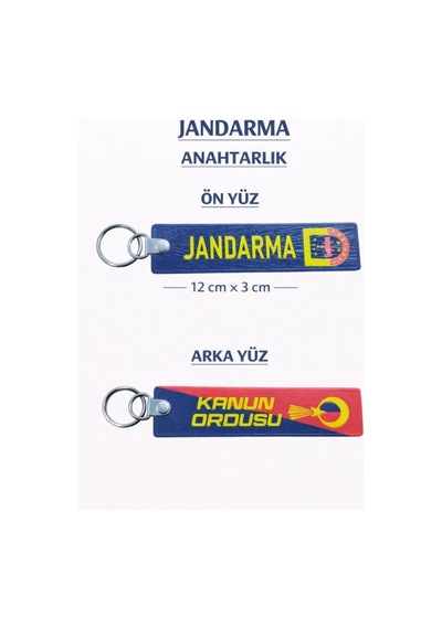 Pvc Anahtarlık Dayanıklı, Esnek Ve Uzun Ömürlü Tasarım 12 X 3 Cm Çok Renkli - 840169551 Çok Renkli