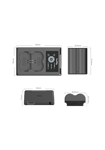 Smallrig 4085 Np-w235 Çiftli Şarj Cihazı