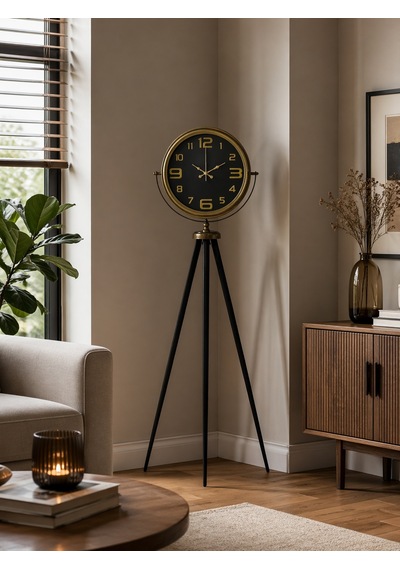 Black Noble Eskitme Tripod Ayaklı Saat