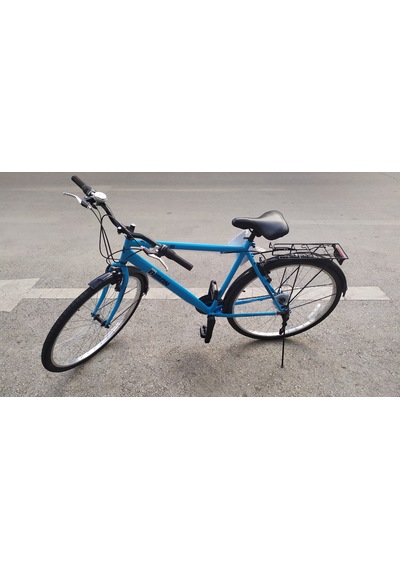 Bisan Hardy-s Shimano 21 Vites 28"şehir Bisikleti Mavi Siyah 5... Mavi - Siyah