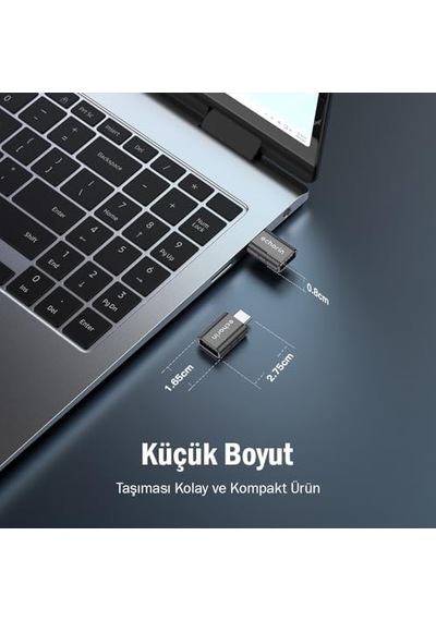 İkili Otg Akıllı Giriş Usb 3.0 To Type-c Dönüştürücü Adaptör Çevirici 5gbps, İphone 16, Pro, Pro Max, M2, M3, M4 Macbook Pro, Air, İpad Pro Ve Galaxy S25, S24, S23 Ve Tabletler İle Uyumlu