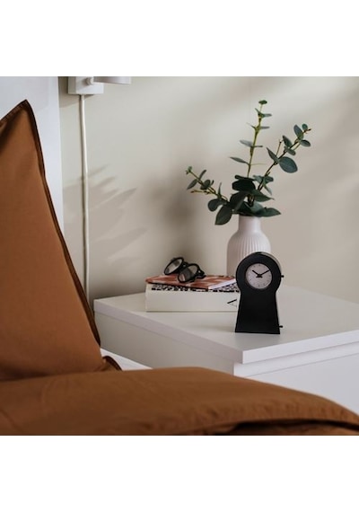 Ikea Ps 1995 Masa Saati, Siyah, 14 Cm