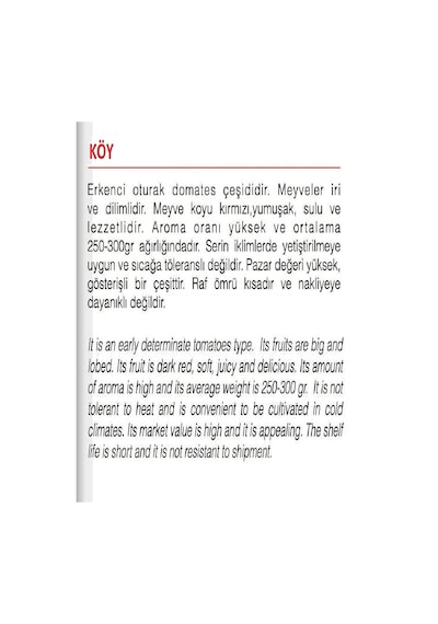 Agrodal Tarım Ata Tohumu Yerli Doğal Köy Domatesi 1000 Adet Tohum Sku: Smgstk47cea24e2c Açık Gri