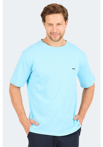 Slazenger Karnen In Oversize Erkek Baskılı Nane Tişört Nane