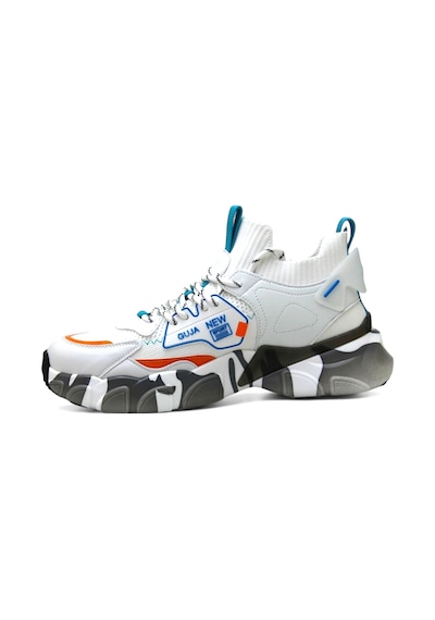 Guja 24y568 Trend Deri Erkek Sneaker Beyaz