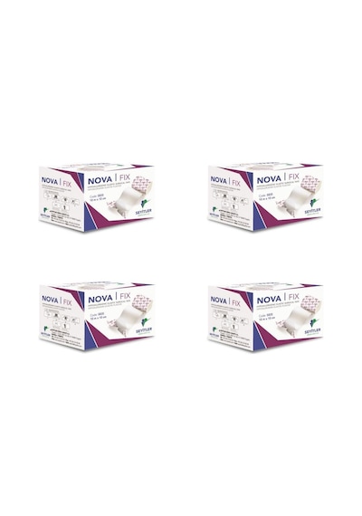 Nova-Fix Esnek Sabitleme Bandı Fix Flaster Bant 10 M x 10 CM 4 Adet