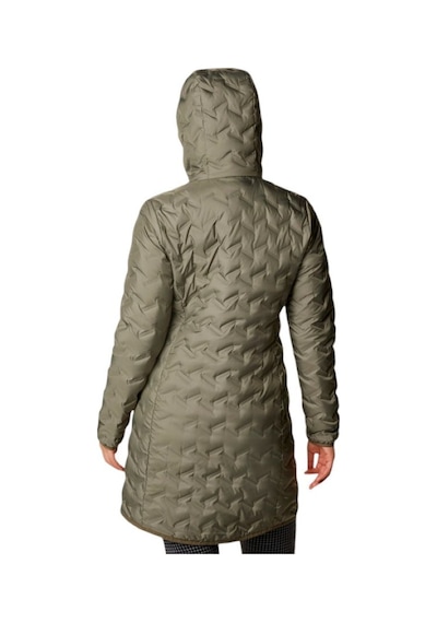 Columbia Delta Ridge Iı Long Down Jacket Çağla Yeşil Kadın Outdoor Mont Wk0440 Yeşil