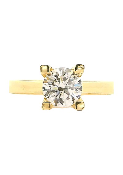 Cigold Tektaş Yüzük 14 Ayar Altın 1.50 Gr Oa-k21501029228 Renkli