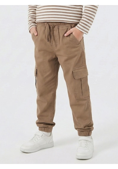 Xo Kids Erkek Çocuk Pantolon 4-13 Yaş 25291 Koyu Kahverengi