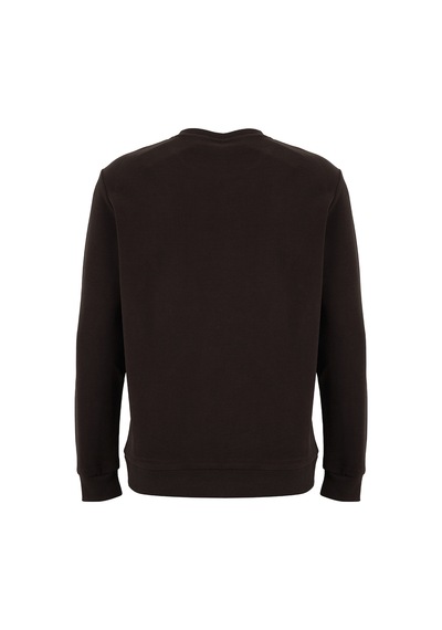 Discovery Expedition D5wm-swt3940 Kahverengi Erkek Sweatshirt Koyu Kahverengi