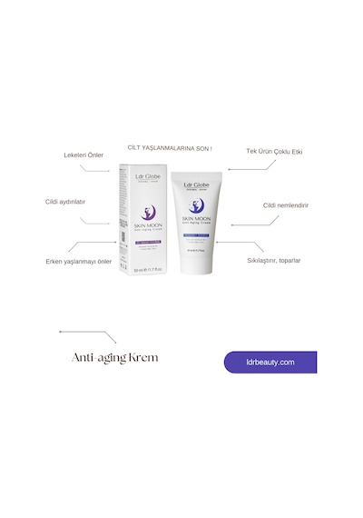 Ldr Globe Skin Moon  Cream 50 ML +  Serum 50 ML