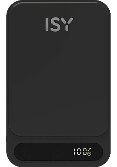 ISY IAP-0017 5000 MAH Magsafe Taşınabilir Şarj Cihazı Siyah