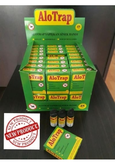 Alotrap Yapışkanlı Sinek Bandı Karasinek Tuzak Bandı 3'Lü Paket N11.7754