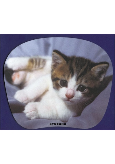 Altı Kaymaz 23 X 20 Cm Natura Serisi Yavru Kedi Resimli Mouse Pad