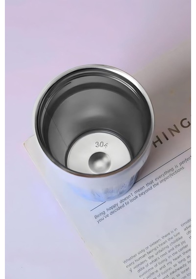 304 L Çelik 400 Ml Mavi Beyaz Degrade El Termos Mug Cin918mv Çok Renkli