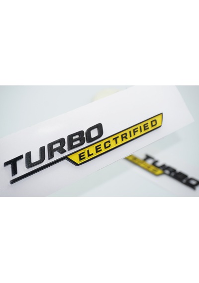 Dk Tuning Benz Turbo Electrified Çamurluk Yanı Sarı Logo Amblem