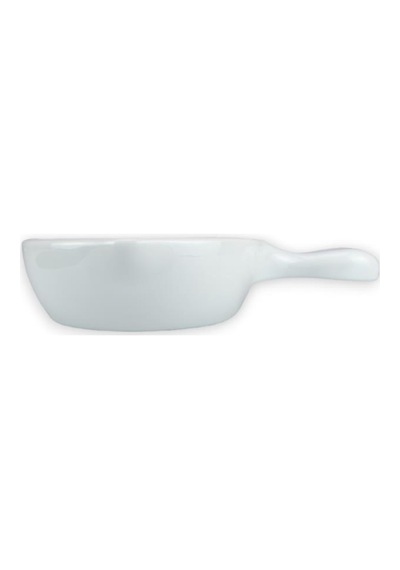 Digithome Porselen Kahvaltılık Sahan Isıya Dayanıklı Servis Sunum Tabağı Oval 15 Cm - 63396 C320.045