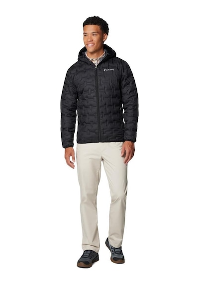 Columbia Delta Ridge Iı Down Hooded Erkek Mont Siyah