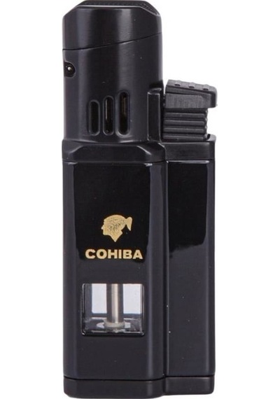 Cm0436sy 3 Jet Torch Puro Çakmağı Siyah Krom