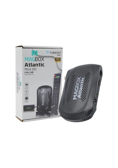 Magbox Atlantic Display Gözlü Tkgs'li 1080p Full Hd Mini Uydu Alıcısı