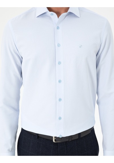 Pierre Cardin Erkek Açık Mavi Gömlek Desenli 50296573-vr003 Açık Mavi