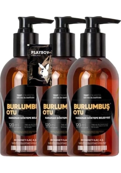 Burlumbuş Otu Jeli 120 Ml X 3 Adet + Jel