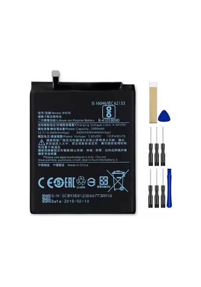 Xiaomi Mi 8 Bm3e Batarya Pil Tamir Seti Ve Pil Bandı