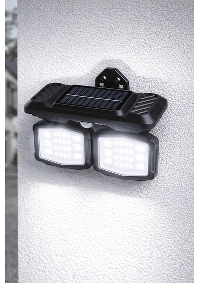Panter Solar Hareket Sensörlü 72 Smd Beyaz Led Duvar Lambası 800 Lümen, 5w, Çift Başlıklı 120 Ayarlı, Type-c + Güneş Enerjili, 3 Modlu, Ip65 Su Geçirmez Bahçe Balkon Dış Mekan Aydınlatma & Panter Solar Hareket Sensörlü 72 Smd Beyaz Led Duvar Lambası 800 Lümen, 5w, Çift Başlıklı 120 Ayarlı, Type-c + Güneş Enerjili, 3 Modlu, Ip65 Su Geçirmez Bahçe Balkon Dış Mekan Aydınlatma &