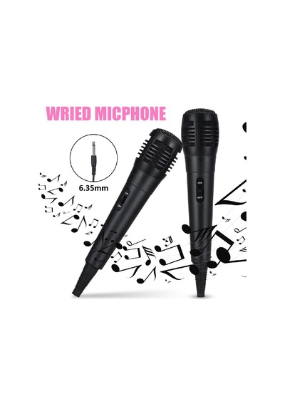 Karaoke İçin Uyumlu El Mikrofonu Kablolu 3mt Dinamik D05