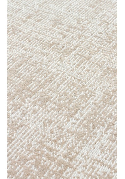 Eko Halı Kalaharı Klh Plain Beıge Özel Dokuma Tekniği İle Üretilen Modern Sade Desenli Makine Halısı
