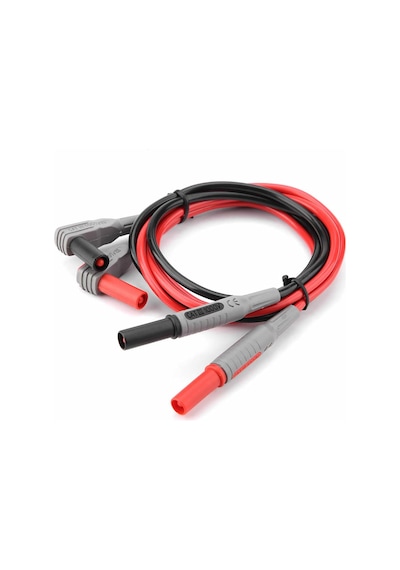 1 Çift P1033 Multimetre Probu 4mm Banana Tip Soket 1000V 10A CATIII 1 Mt Kablo Voltmetre Avometre