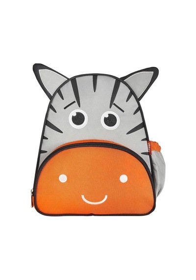 Çocuk Zebra Desenli Okul Sırt Çantası Çok Renkli