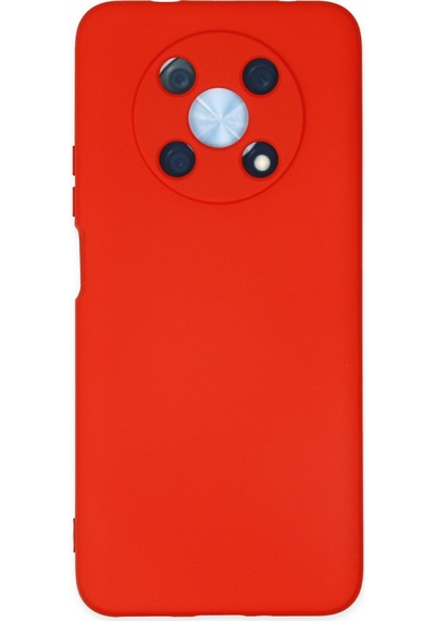 Huawei Nova Y90 Uyumlu Kılıf Nano İçi Kadife Silikon - Kırmızı