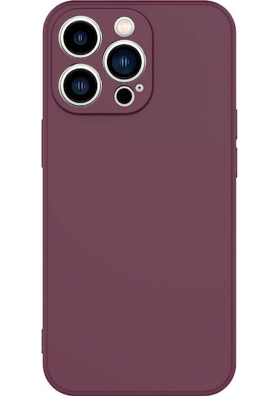 Noktaks - Apple Uyumlu  iPhone 13 Pro - Kılıf İçi Kadife Koruyucu Mara Lansman Kapak - Koyu Mor