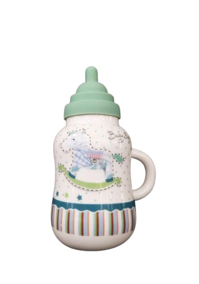 Prestige Porselen Silikon Kapaklı Bebek Biberonu 330 Ml